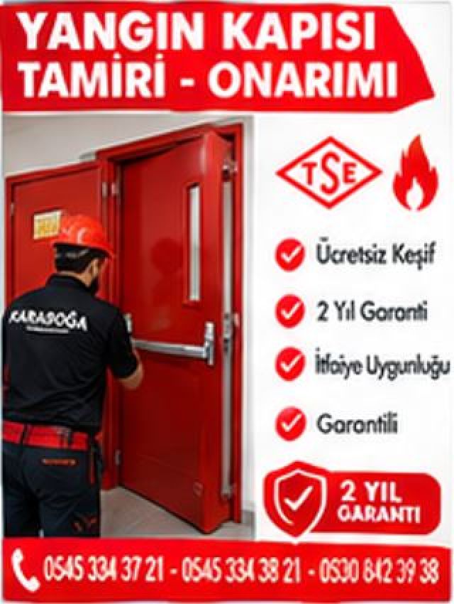 Tuzla Yangın Kapısı Fitil Yenileme